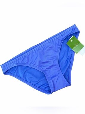 Kate Spade Violet Blue Classic Bikini Bottom Georgia Beach Size XS NWT
